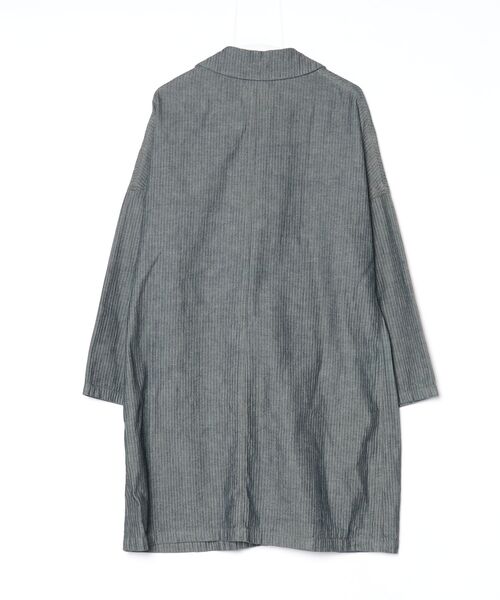 「Yarmo」 ステンカラーコート M グレー系その他 メンズ_画像2