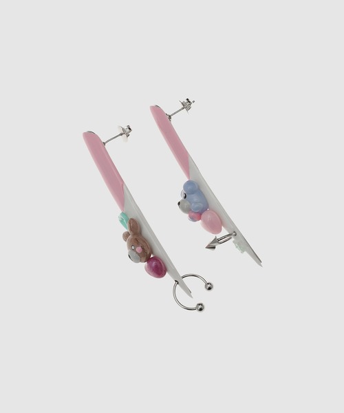 ピアス Kawaii Stiletto Nail Earrings メンズ レディースの画像