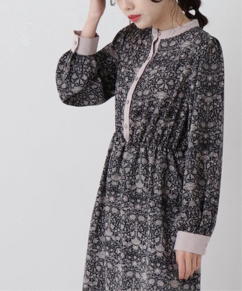 「RAY CASSIN」 長袖ワンピース FREE ブラック レディース_画像2