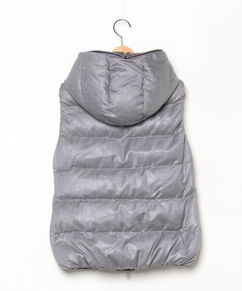 「DUVETICA」 ダウンベスト 42 グレー レディース_画像2