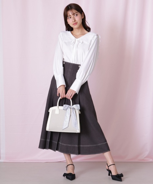 ジルバイ　　バイカラータイトップ 楽天市場】【SALE／60%OFF】バイカラータイトップ JILL by JILL STUART