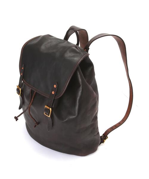 デイバック リュック VASCO/ヴァスコ/LEATHER ARMY RUCKSACK-TYPE2/レザー アーミー ラックサック メンズ レディースの画像