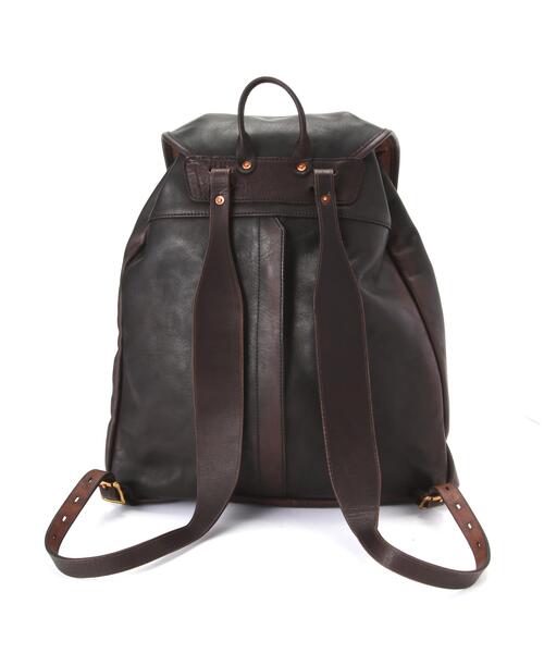 デイバック リュック VASCO/ヴァスコ/LEATHER ARMY RUCKSACK-TYPE2/レザー アーミー ラックサック メンズ レディースの画像