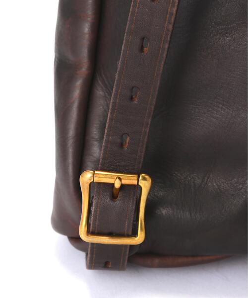 デイバック リュック VASCO/ヴァスコ/LEATHER ARMY RUCKSACK-TYPE2/レザー アーミー ラックサック メンズ レディースの画像