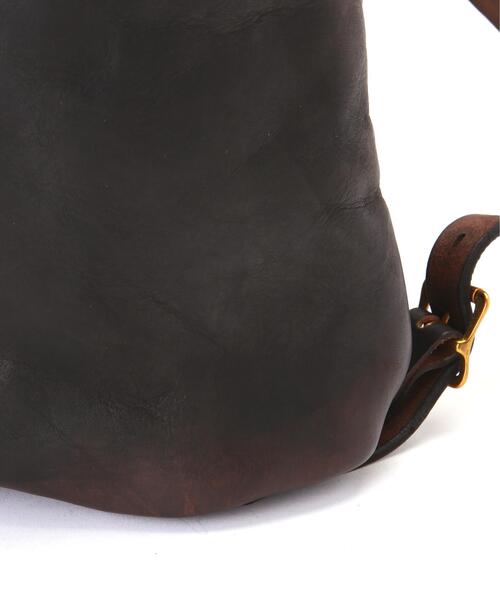 デイバック リュック VASCO/ヴァスコ/LEATHER ARMY RUCKSACK-TYPE2/レザー アーミー ラックサック メンズ レディースの画像