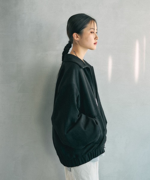 LEPSIM（レプシィム） ブルゾン アウター フェイクスエードユル