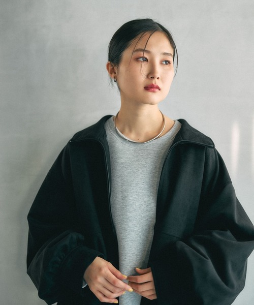 LEPSIM（レプシィム） ブルゾン アウター フェイクスエードユル