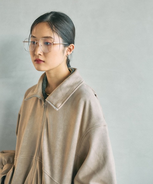 LEPSIM（レプシィム） ブルゾン アウター フェイクスエードユル