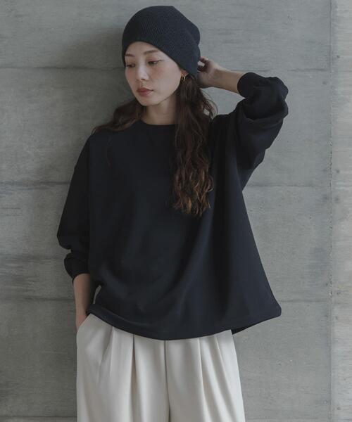 URBAN RESEARCH Sonny Label tシャツ カットジョーゼットドロストプル
