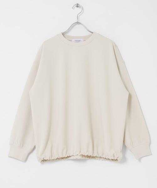 URBAN RESEARCH Sonny Label tシャツ カットジョーゼットドロストプル