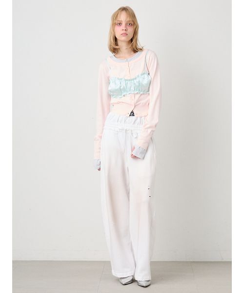 SORIN（ソリン） チューブトップ ベアトップ Satin Gathered Bra Top