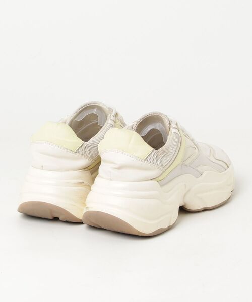 「Lucida」 ローカットスニーカー 38 イエロー レディース_画像2