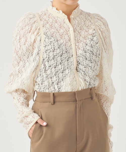 IENA LA BOUCLE」 長袖ブラウス FREE ホワイト レディース IENA LA 