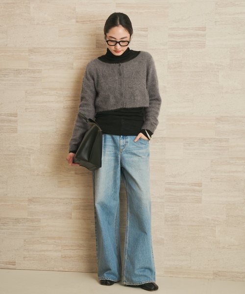 R´IAM PLAGE Washable WOOL カーディガン 【公式通販】 「Plage