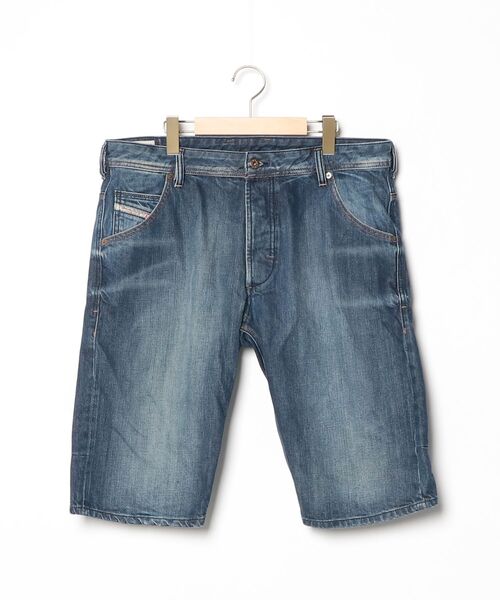 DIESEL（ディーゼル） デニムハーフパンツ 34 ネイビー メンズ 
