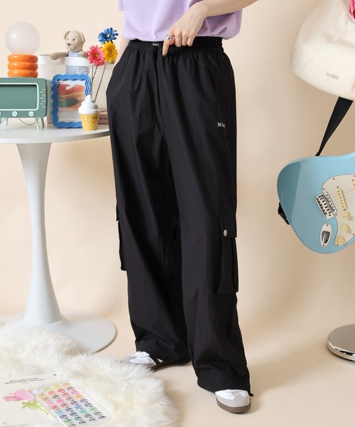 「NERDY」 カーゴパンツ M グレー レディース_画像4