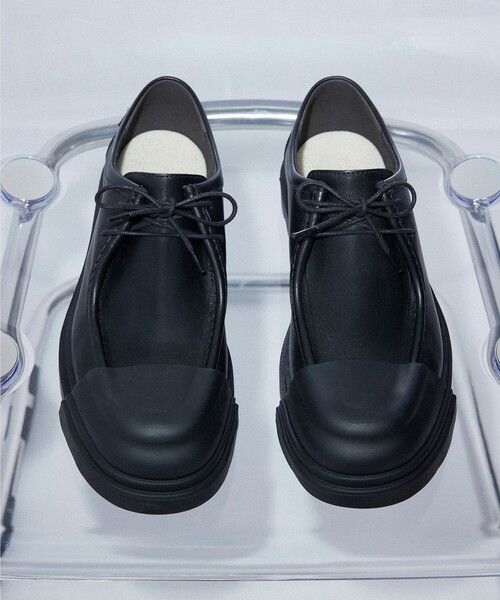 CAMPER　カンペール　JUNCTION　26 レザーシューズ ブラック 美品 CAMPER（カンペール） デッキシューズ JUNCTION / カジュアルシューズ