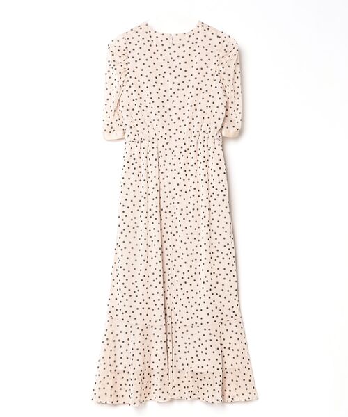 「ships little black」 半袖ワンピース ONE SIZE ベージュ レディース_画像2