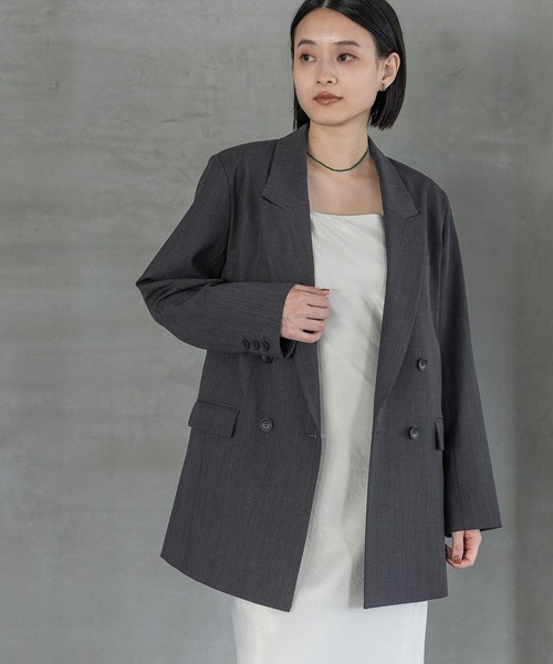 「A part by」 テーラードジャケット LARGE ベージュ系その他 レディースの画像