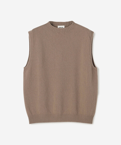 「Morris & Sons」 ノースリーブニット 2 オートミール メンズ_画像5