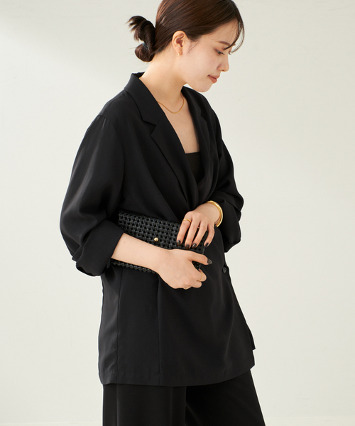 美品 Plage プラージュ 24SS Cache Coeur ジャケット 38 plage（プラージュ） コート アウター 「WEB限定追加」Cache Coeur
