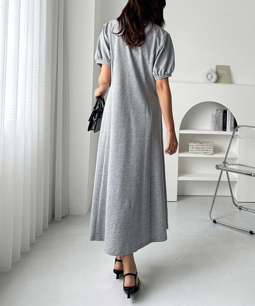 「U.S. POLO ASSN.」 半袖ワンピース X-LARGE ブラック レディース_画像5