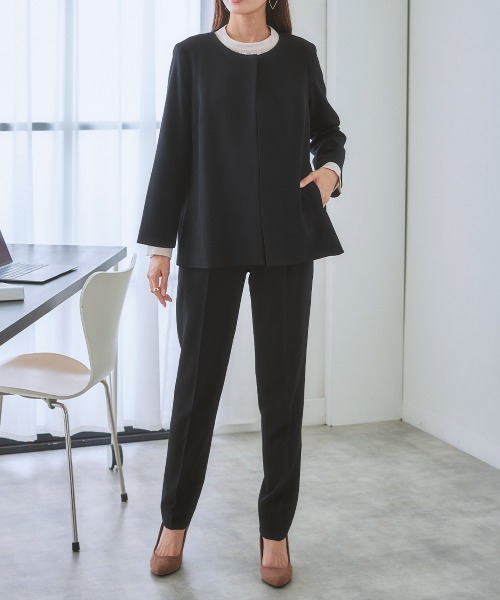 7days Life Styling パンツスーツ　Lサイズ 7days Life Styling パンツスーツ L グレー レディース : ZOZOTOWN