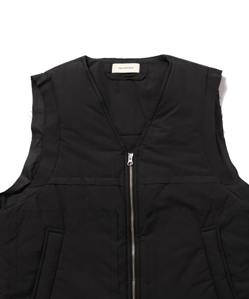 ベスト ジレ 「mfpen/エムエフペン」Padded Vest メンズの画像