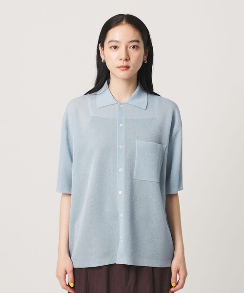 BEAUTY＆YOUTH UNITED ARROWS カーディガン 夏 半袖 ミラノリブ