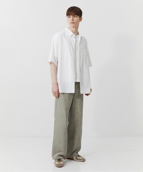 超高級★美品◎パブリックトウキョウ　黄ばまないシャツ　白　S PUBLIC TOKYO（パブリックトウキョウ） シャツ 黄ばまないシャツ S.S