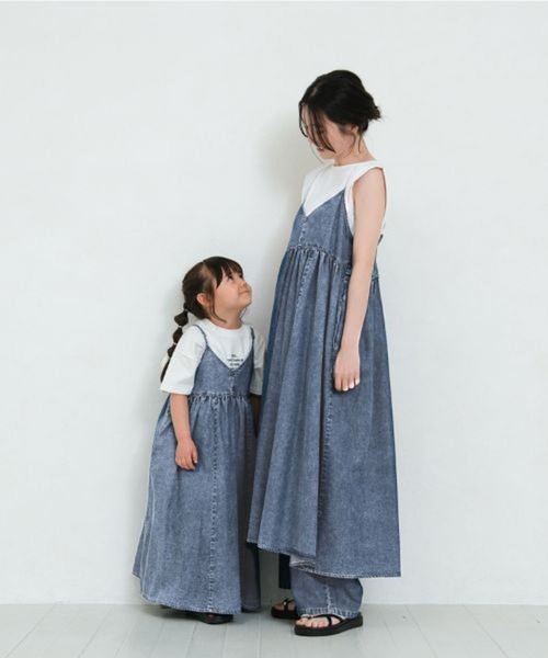 LEPSIM（レプシィム） ワンピース 「KIDS」スースーデニム2WAY