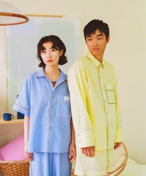 「PAMM」 半袖シャツ 2 ブルー レディース_画像9