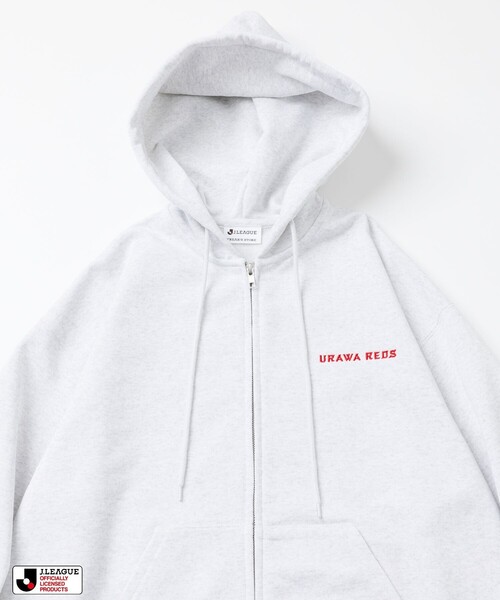 浦和レッズ　FREAK’S STORE パーカージャケットM FREAK'S STORE（フリークスストア） パーカー J.LEAGUE × FREAK'S