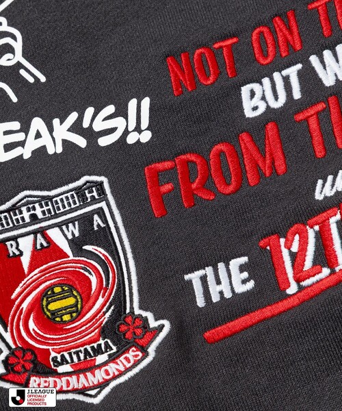 浦和レッズ　FREAK’S STORE パーカージャケットL FREAK'S STORE（フリークスストア） パーカー J.LEAGUE × FREAK'S