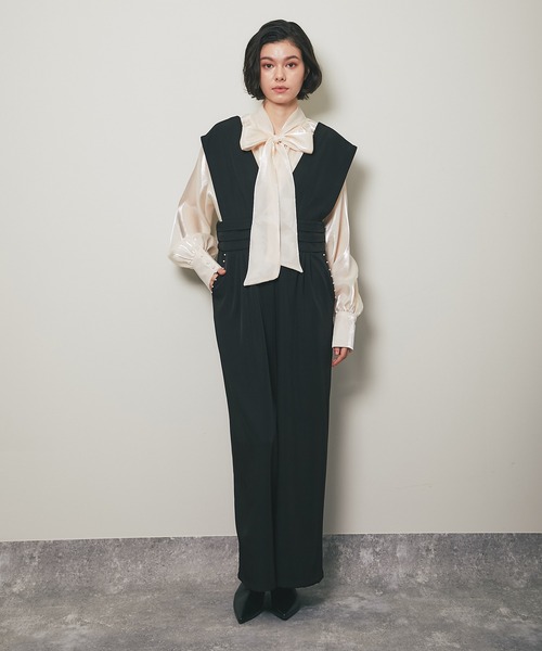 「SMILE ORCHID」 「Deux Amour」セットアップ M アイボリー レディース_画像2
