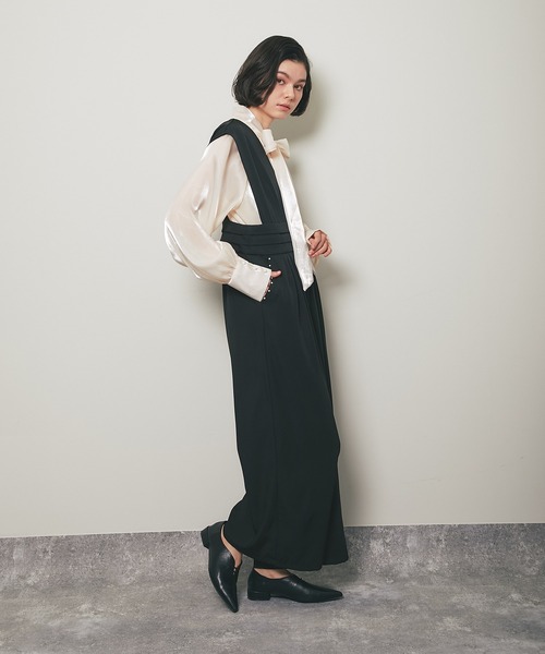 「SMILE ORCHID」 「Deux Amour」セットアップ M アイボリー レディース_画像4