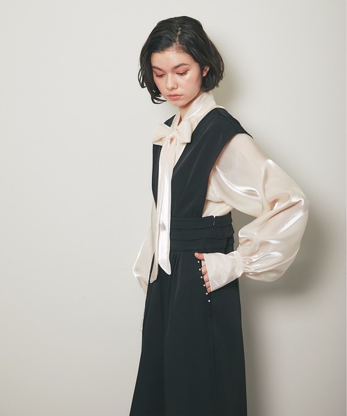 「SMILE ORCHID」 「Deux Amour」セットアップ M アイボリー レディース_画像7