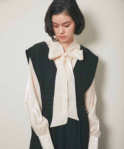 「SMILE ORCHID」 「Deux Amour」セットアップ M アイボリー レディース_画像9
