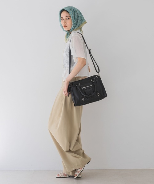 JEANASIS（ジーナシス） ミュール MEDIUM レッド レディース