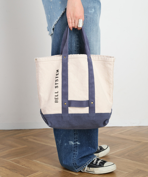AP STUDIO トートバッグ 「BELL SYSTEM/ベルシステム」別注Distressed