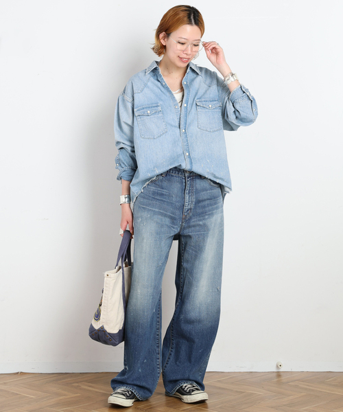 AP STUDIO トートバッグ 「BELL SYSTEM/ベルシステム」別注Distressed