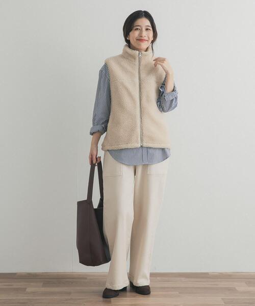 「URBAN RESEARCH DOORS」 パンツ MEDIUM カーキ レディース_画像8