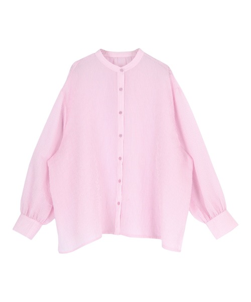 「titivate」 長袖ブラウス M ピンク レディース_画像5