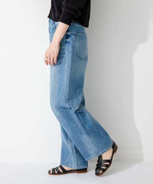 「Healthy denim」 デニムパンツ 24 ブルー レディース_画像3
