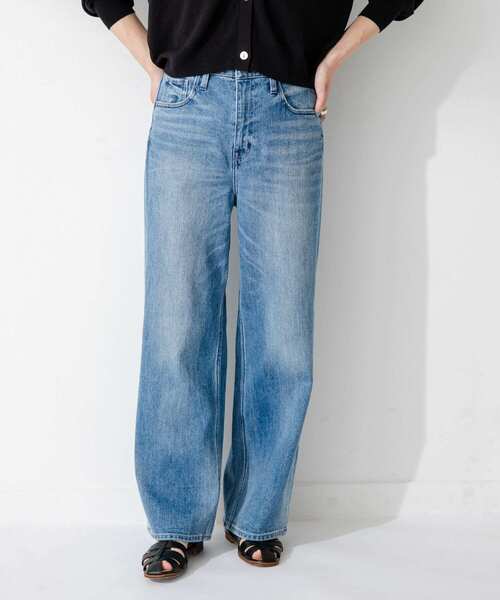 「Healthy denim」 デニムパンツ 24 ブルー レディース_画像9