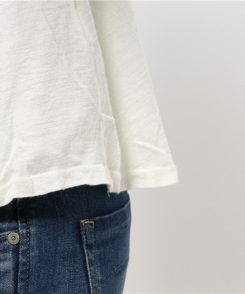カーディガン 「V::ROOM 」ブイ ルーム/ linen ester jersey  cardigan l/s レディース v::room カーディガン 「V::ROOM 」ブイ ルーム/ linen ester
