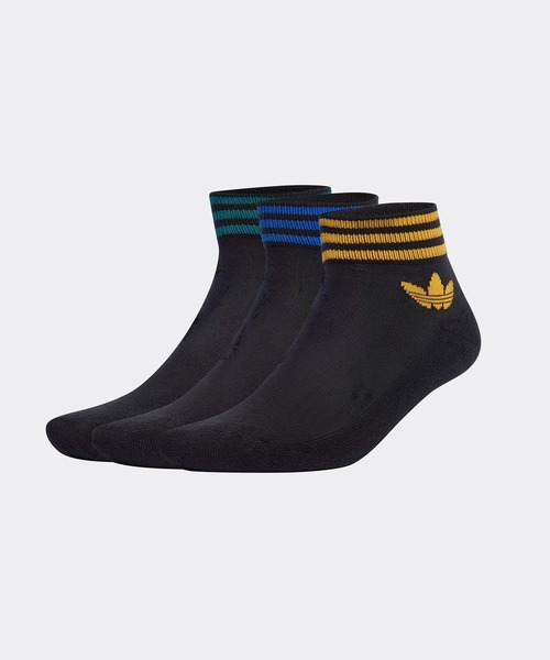 靴下 トレフォイル アンクルソックス 3足組み 「TREFOIL ANKLE SOCKS 3 PAIRS」  / アディダスオリジナルス adidas | adidas | 05