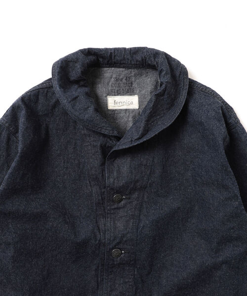 しておりま ジャケット カバーオール BUZZ RICKSON'S × fennica / 別注 NAVY 48 HECHIMA デニムジャケット<MEN> ZOZOTOWN PayPayモール店 - 通販 - PayPayモール ボディはヘ