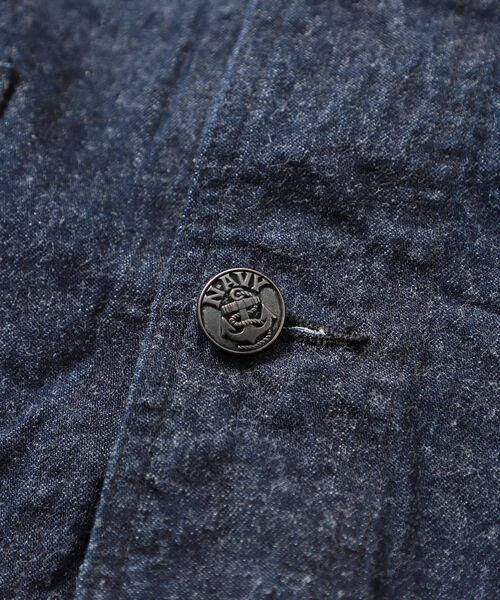 しておりま ジャケット カバーオール BUZZ RICKSON'S × fennica / 別注 NAVY 48 HECHIMA デニムジャケット<MEN> ZOZOTOWN PayPayモール店 - 通販 - PayPayモール ボディはヘ