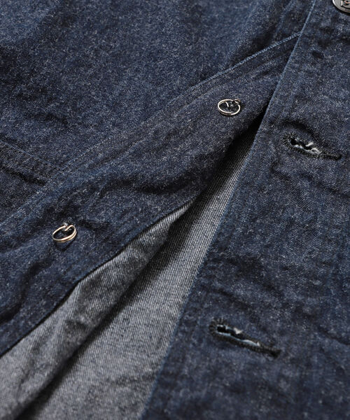 しておりま ジャケット カバーオール BUZZ RICKSON'S × fennica / 別注 NAVY 48 HECHIMA デニムジャケット<MEN> ZOZOTOWN PayPayモール店 - 通販 - PayPayモール ボディはヘ